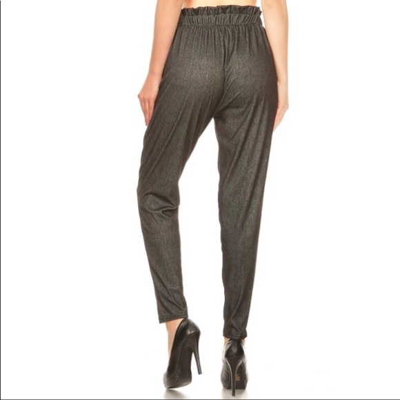 💕High waisted gray pants - Picture 3 of 8